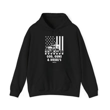 God, Guns, and Diesels Hoodie