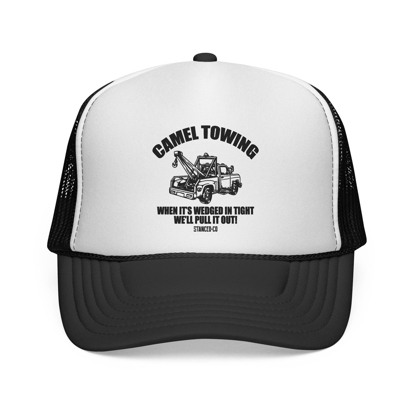 Camel Towing Trucker Hat