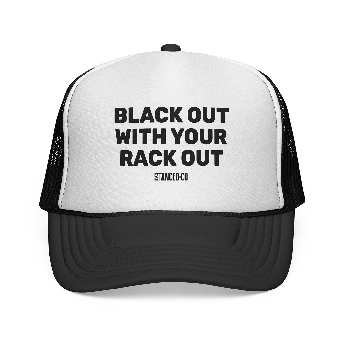 Black Out Trucker Hat