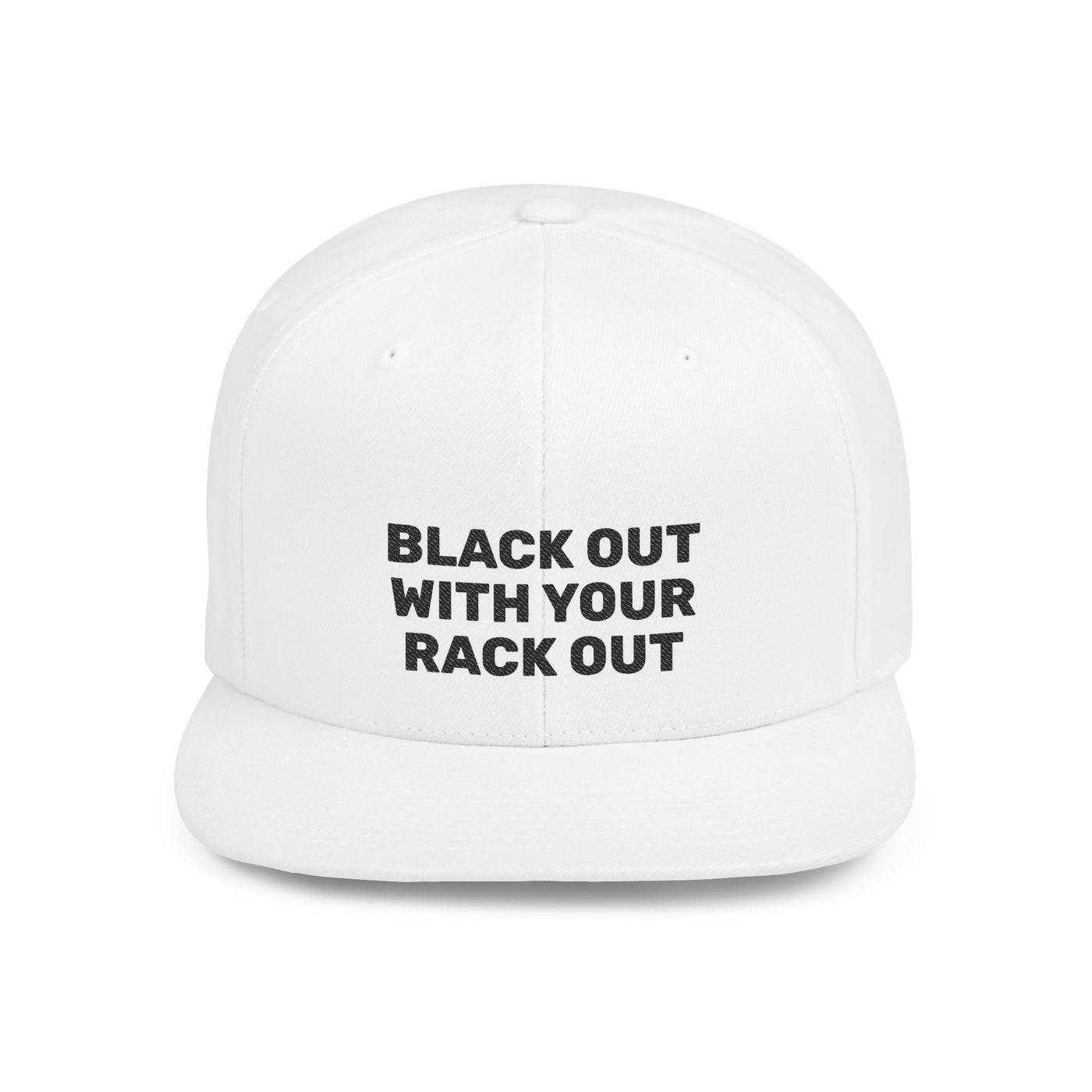 Black Out Cap (White)