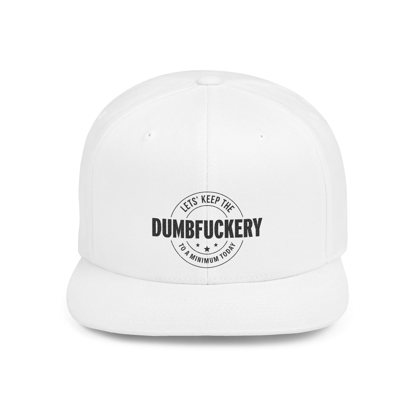 Dumb Fuckery Cap (White)