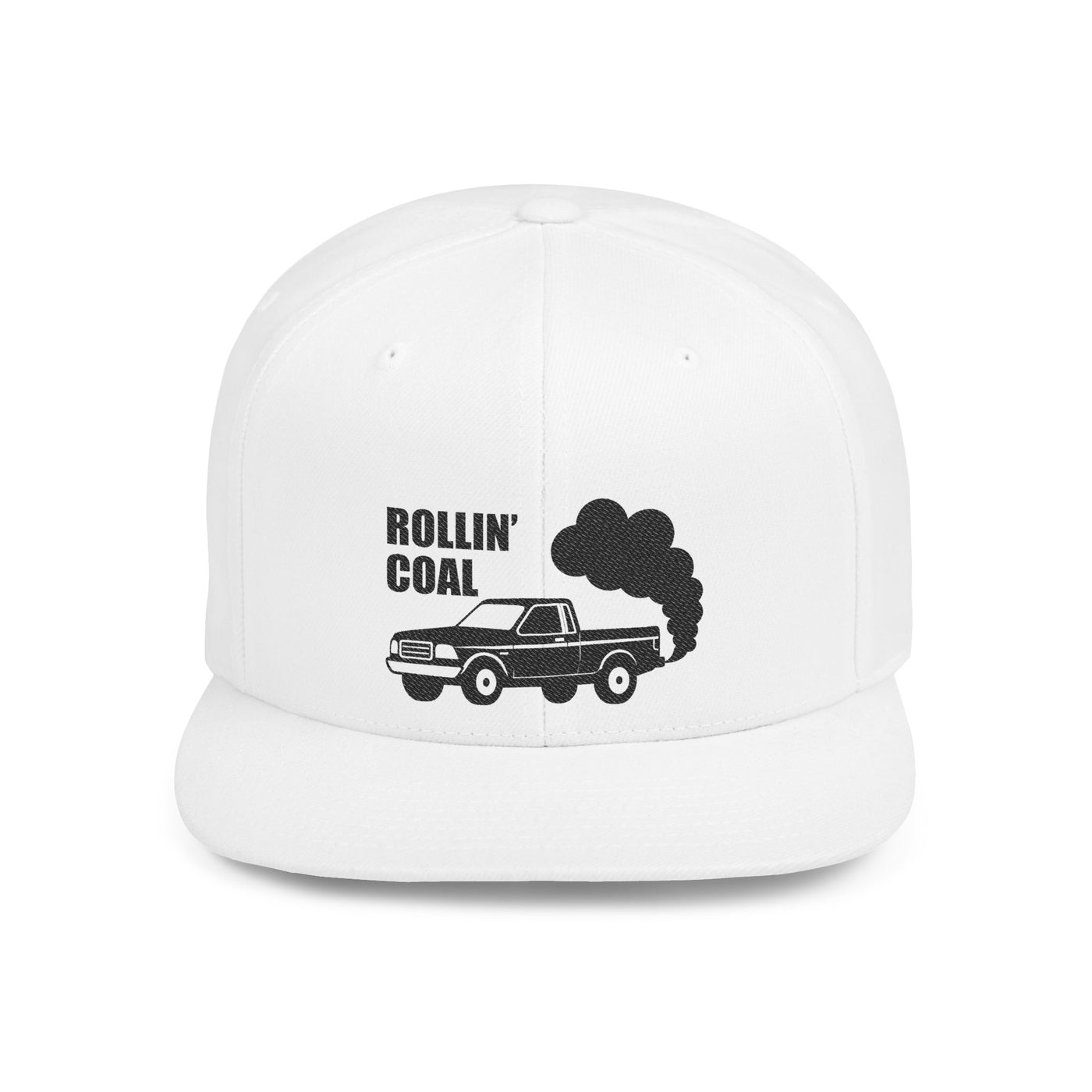 Rollin Coal Cap (White)