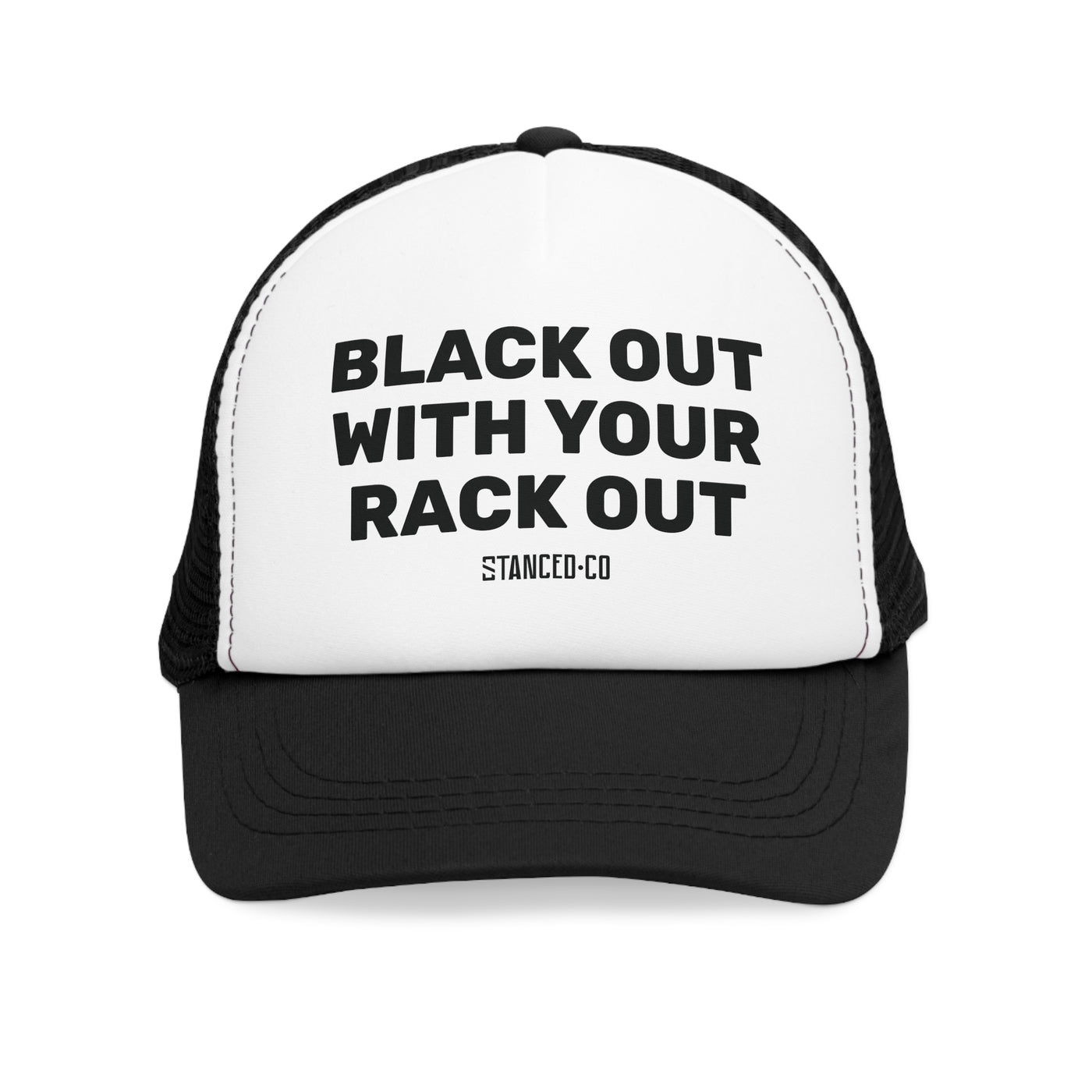 Black Out Trucker Hat