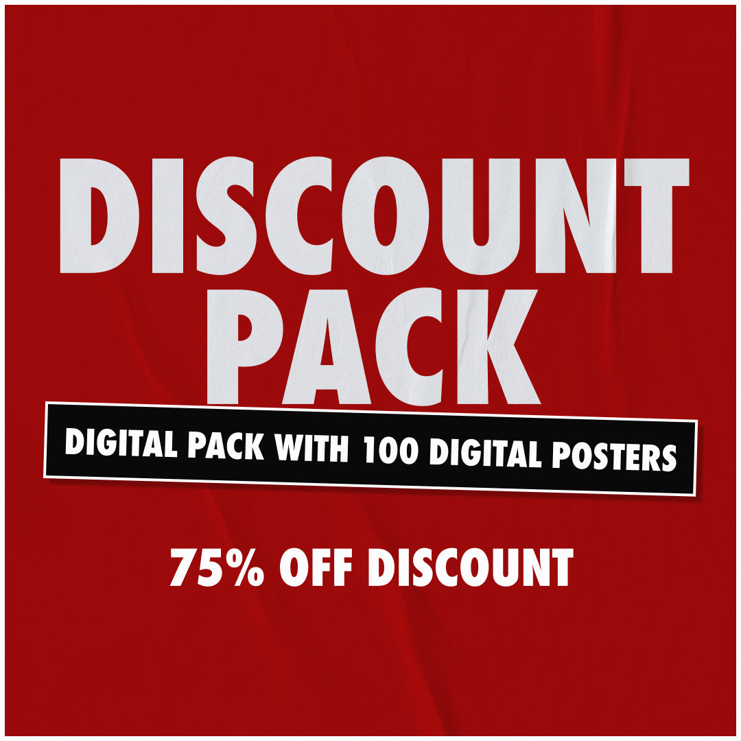 1,500,000 More - Discount Pack At 75% OFF! [Digital Pack With 100 Digital Posters]